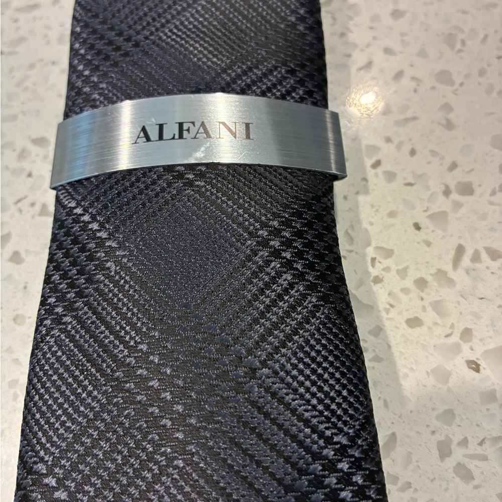 Alfani Charcoal Tie